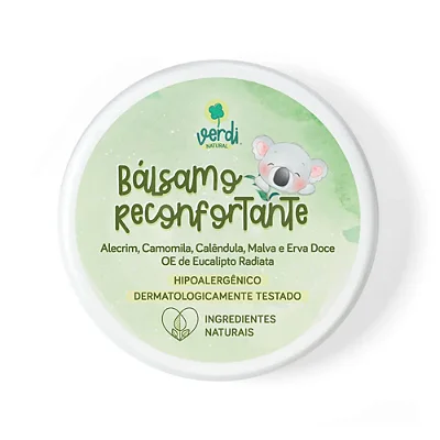Balsamo Reconfortante para Bebê 50g - Verdi Natural