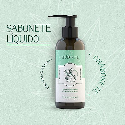 Sabonete Líquido - Chábonete 110ml - Visso