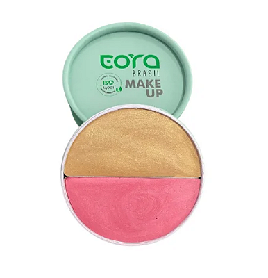 Duo Balm Multifuncional Pink Lover/Pôr do Sol Dourado 10g - Eora