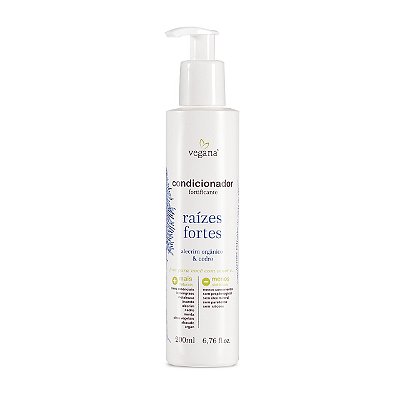 Condicionador Raízes Fortes - Alecrim orgânico e Cedro 200ml - Vegana Wnf