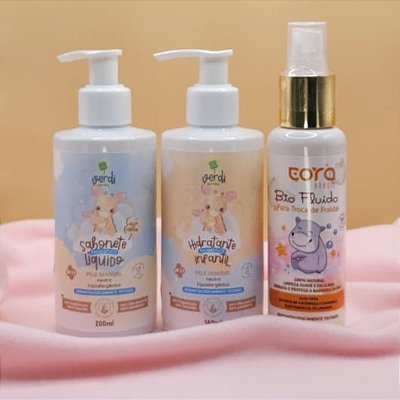 Kit Cuidados Suaves - para pele sensível