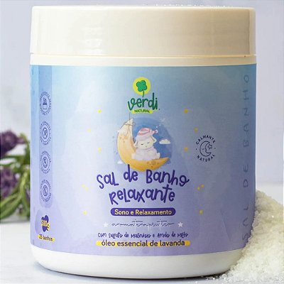 Sal de Banho Relaxante com Sal de Magnesio 500g- Verdi