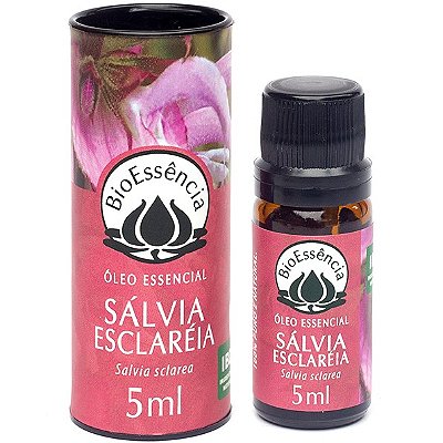 Óleo Essencial de Sálvia Esclaréia 5ml - Bioessencia