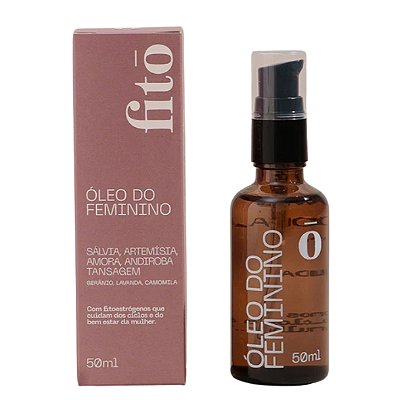 Óleo Feminino - Conforto e Equilibrio Hormonal 50ml- Fito