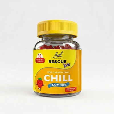 Rescue Kids Chill Gummies: Apoio para os Altos e Baixos do Dia a Dia - 30 gomas
