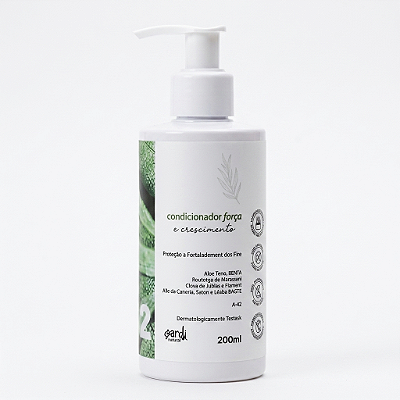 Condicionador Natural para Força e Crescimento Capilar 200ml - Verdi