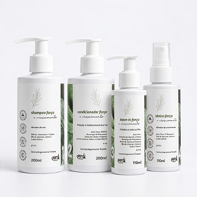 Kit Força e Crescimento - Verdi Natural