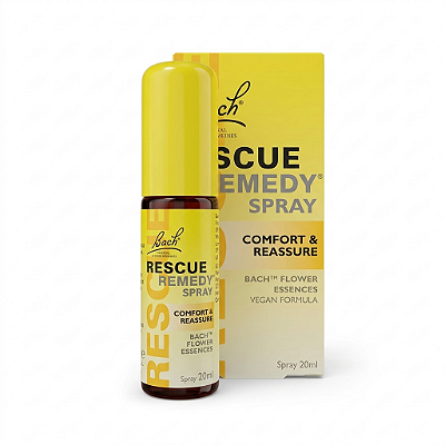 Rescue Spray 20ml- Equilíbrio e Calma  no dia a dia - Florais de Bach