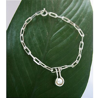 Pulseira Aconchego Pérola