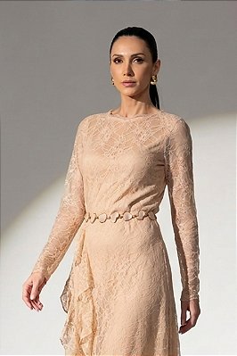 Blusa de Renda-Areia40
