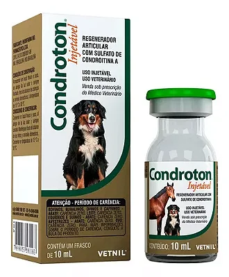 Condroton Injetável 10ml Vetnil