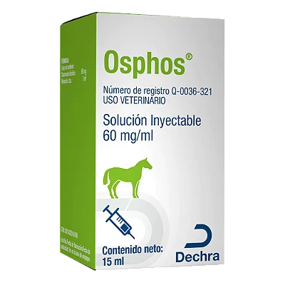 Osphos 60mg/ml clodronato dissódico injetável 15ml Dechra