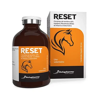 Reset Cloridrato de Ioimbina 1,0% Injetável 50 ml - Botupharma