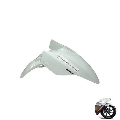PARALAMA DIANTEIRO PCX 2019 2020 2021 2022 BRANCO METALICO