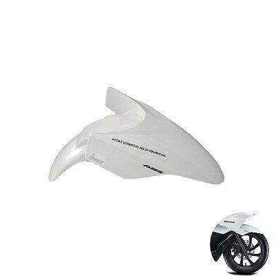 PARALAMA DIANTEIRO PCX 2019 2020 2021 2022 BRANCO FOSCO