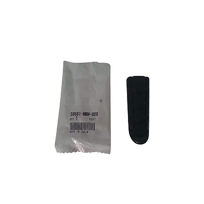 BORRACHA PEDALEIRA HORNET 2008 ATÉ 2014 CBR 600 1999 ATÉ 2022