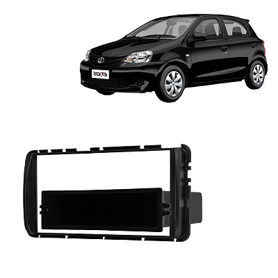MOLDURA PAINEL 7" ETIOS 13/ COROLLA GLI 15/19 1DIN/2DIN PTO JAP - PERMAK 02505031