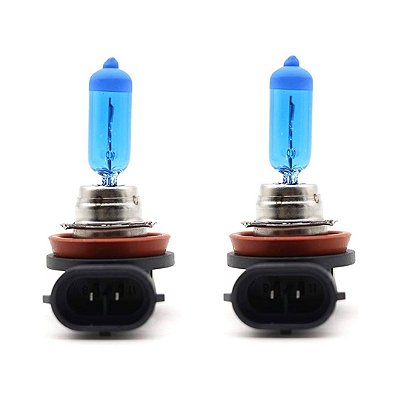 LAMPADA SUPER BRANCA H11 (PAR) - VELOX