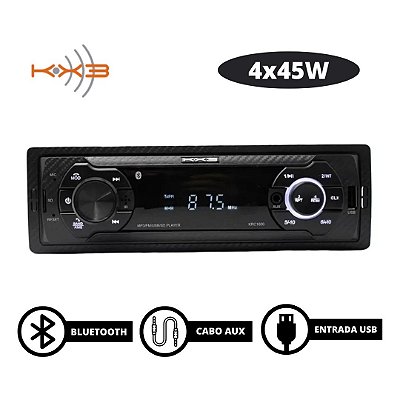 SOM AUTOMOTIVO USB/BT 4x45W  USB - KX3