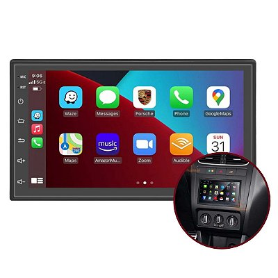 CENTRAL MULTIMIDIA ANDROID - APPLE CARPLAY / ANDROID AUTO Wireless - 7 POLEGADAS - PRIME IMPORTS