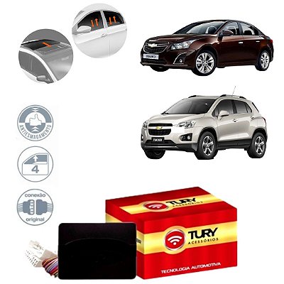CENTRALINA VIDRO + TETO SOLAR CRUZE/TRACKER /14 - TURY OBDGM2