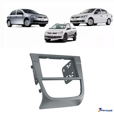 MOLDURA PAINEL 7" GOL/VOYAGE/SAVEIRO G5 CNZ 2DIN - PERMAK