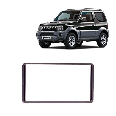 MOLDURA 7'' JIMNY 09/18 PADRAO JAPONES 2 DIN PRETO - EXPEX