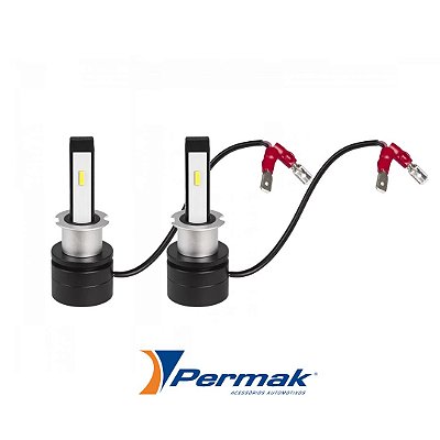 ULTRA LED H3 NANO 6000K 3600 LUMENS PK10 - PERMAK