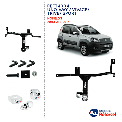 ENGATE PALIO G3/G4/G5 04/19 (ECON/FIRE/ELX/ATTRATIVE/EXCETO SPORTING) - REFORCEL - REFT4004