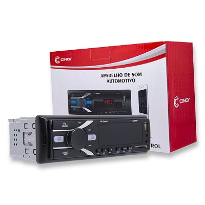 SOM AUTOMOTIVO USB/BT 4x25W - CINOY