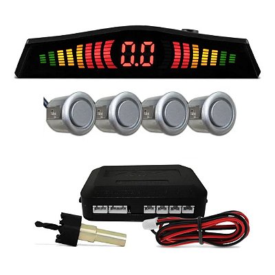 SENSOR DE ESTACIONAMENTO PRATA - KX3 ECO