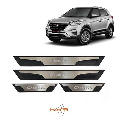 SOLEIRA CRETA C/LED METALICA - KX3