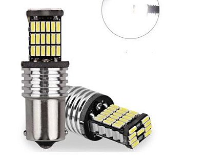 LAMPADA 1PO LED TURBO 45 LEDS LUZ BRANCA
