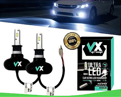 ULTRA LED TURBO H3 55W 8.000 LUMENS - VELOX