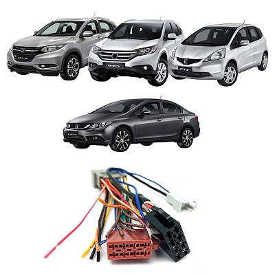 CHICOTE SOM / ANTENA 2X1 CIVIC 12/16 NEW FIT* / CITY* / CRV 12/  HRV 16/18 - FIAMON - 40154