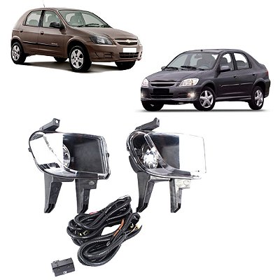 KIT FAROL AUX CELTA 12/15 PRISMA 12/19 S/MD BT/ORIG - SHOCKLIGHT