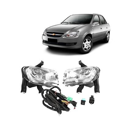 KIT FAROL AUX CORSA CLASSIC 10/16 S/MD BT/ORIG - SHOCKLIGHT