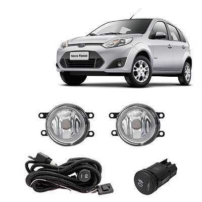 KIT FAROL AUX FIESTA ROCAM 10/ KA 11/14 C/GRADE BT/ORIG - SHOCKLIGHT (E)
