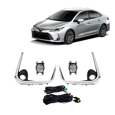 KIT FAROL AUX COROLLA 20/ C/LED BT/ORIG - SHOCKLIGHT