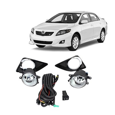 KIT FAROL AUX COROLLA 09/11 C/MD BT/ORIG - SHOCKLIGHT
