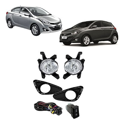 KIT FAROL AUX HB20 12/15 BT/ORIG - SHOCKLIGHT