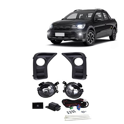 KIT FAROL AUX SAVEIRO G8 24/ C/MD  BT/ORIG - SHOCKLIGHT