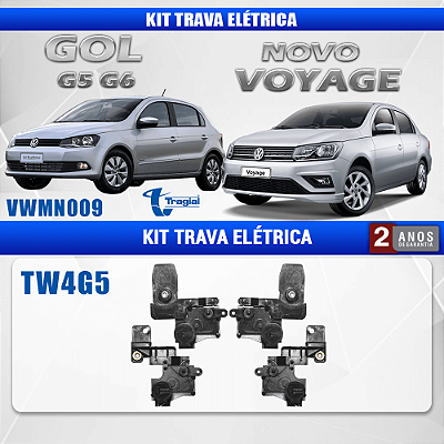 KIT TRAVA ELET GOL/VOYAGE G5/G6 4P TRAGIAL TW4G5MN (E)