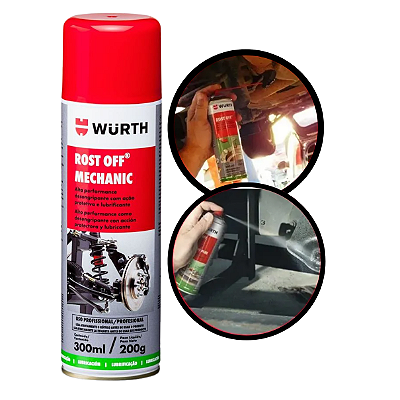DESENGRIPANTE ROST OFF MECHANIC 300ML - WURTH 0890200301