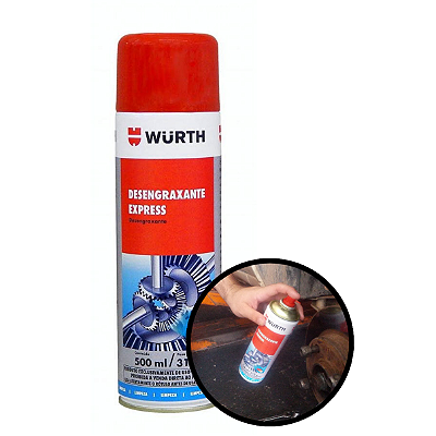 DESENGRAXANTE EXPRESS 500ML - WURTH 0893650987