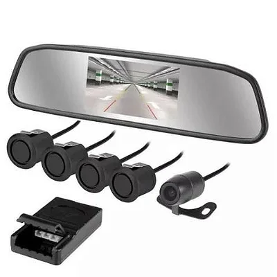 CAMERA RE + RETROVISOR + SENSOR EST EMBORRACHADO - KX3