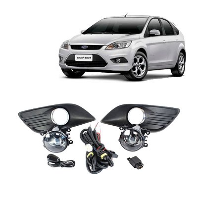KIT FAROL AUX FOCUS 09/13 BT/UNIVERSAL - SHOCKILIGHT