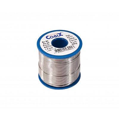 FIO DE SOLDA C/FLUXO 60X40 - PERMAK