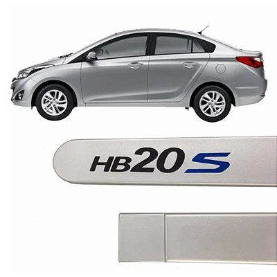 FRISO LAT  HB20S SEDAN PRATA METAL 4PÇS