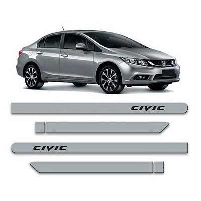 FRISO LAT  NEW CIVIC CINZA IRIDIUM 4PÇS